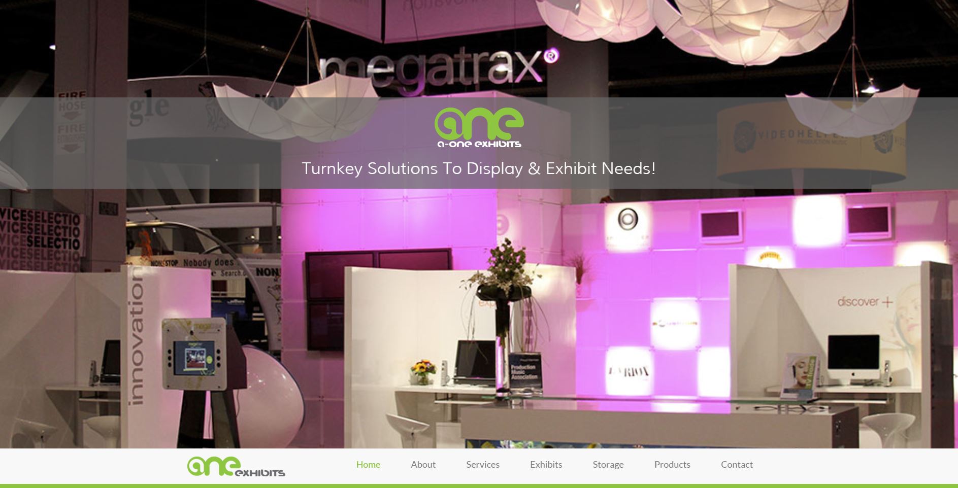 A-One Exhibits Website